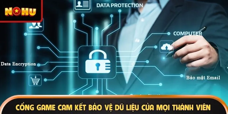 Cổng game cam kết bảo vệ dữ liệu của mọi thành viên